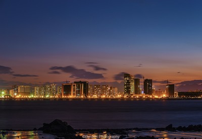 正在崛起的溫州新CBD - 風光, 夜景, 色彩, 廣角, 佳能, 溫州 - 奔奔123321 - 圖蟲攝影網